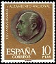 Spain 1961 National Uprising 10 PTS Multicolor Edifil 1364